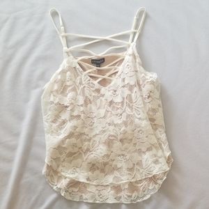 Express criss cross tank top. Barely worn!
